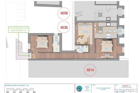 2 bedroom apartment to rent, Garratt Lane London SW17