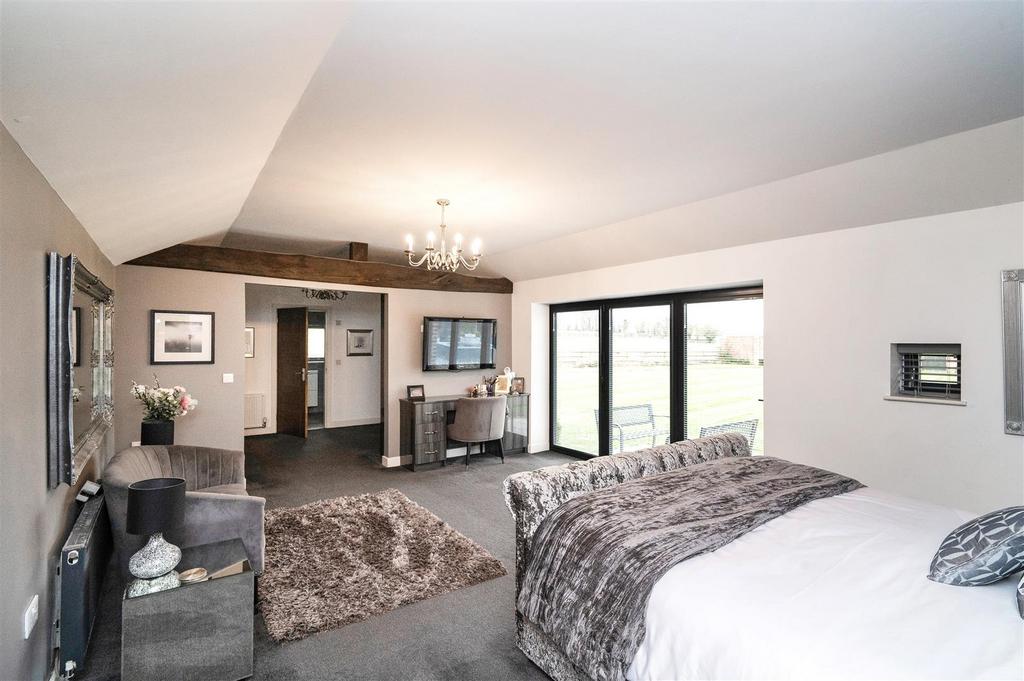 Master bedroom suite