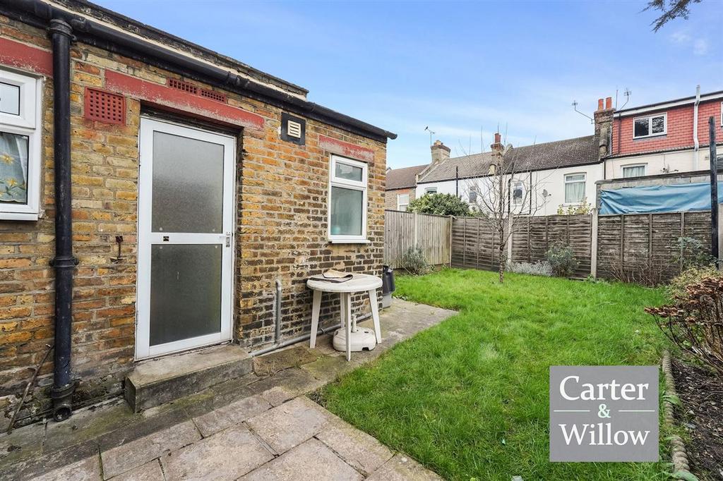 Private rear garden