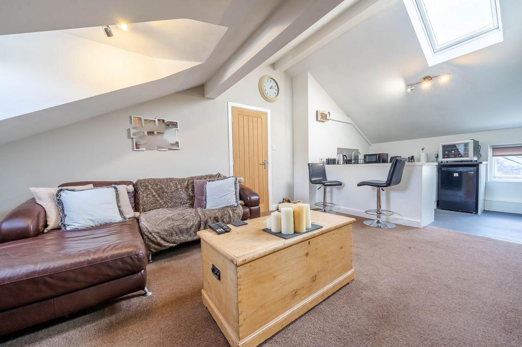 Open plan living area
