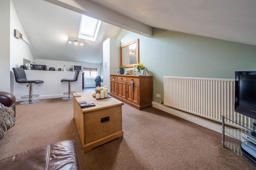 Open plan living area