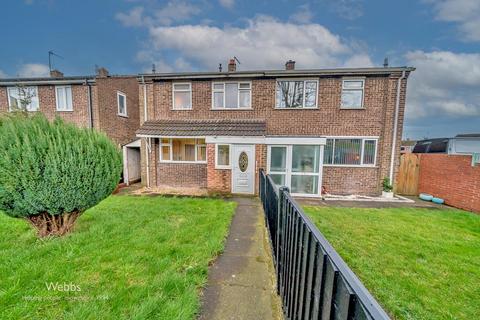 3 bedroom semi-detached house for sale, Matlock Drive, Cannock WS11