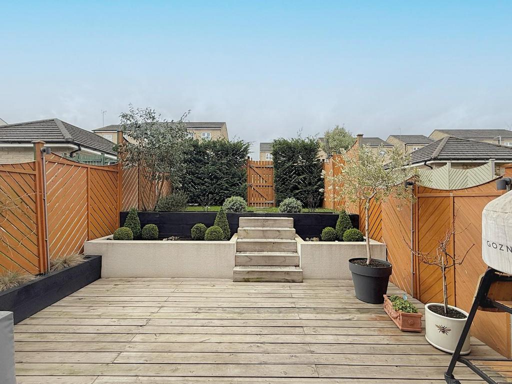 Rear garden