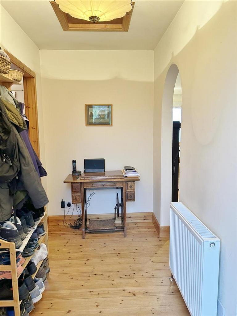 Inside front door