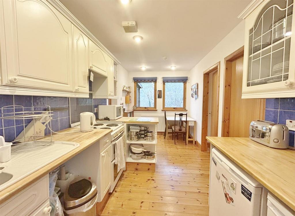 Kitchen towards dining