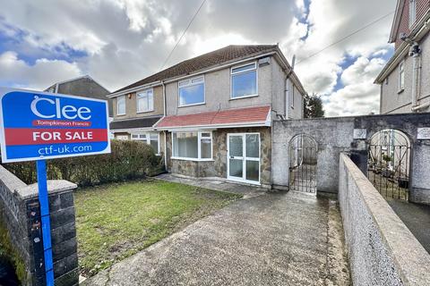 3 bedroom semi-detached house for sale, Graiglwyd Road, Cockett, Swansea, City And County of Swansea.