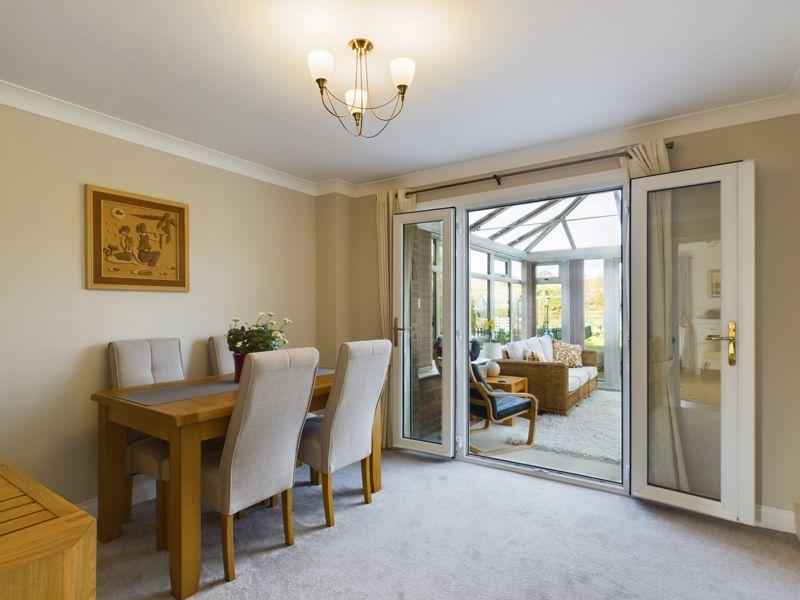 Dining room through