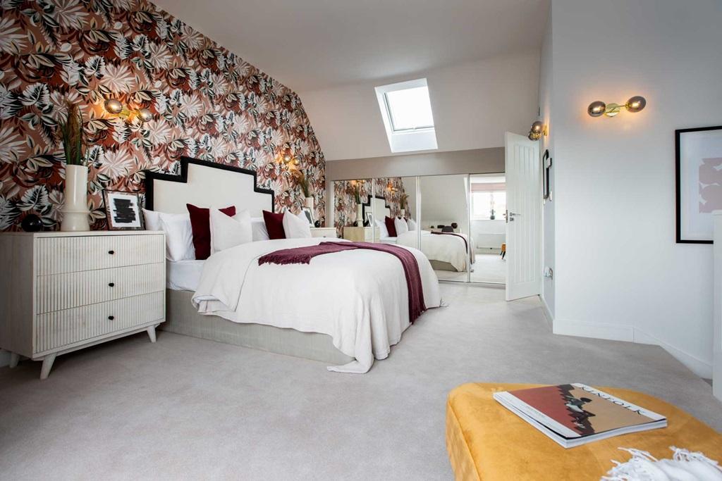Bedroom 1 is bright and airy