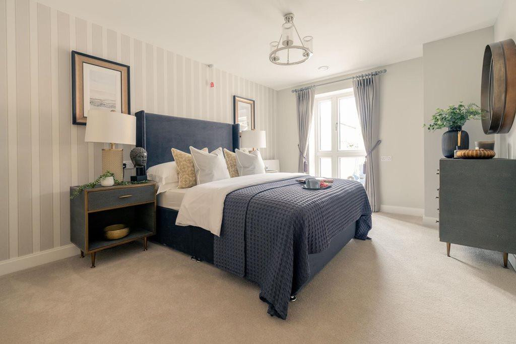 Show home master bedroom