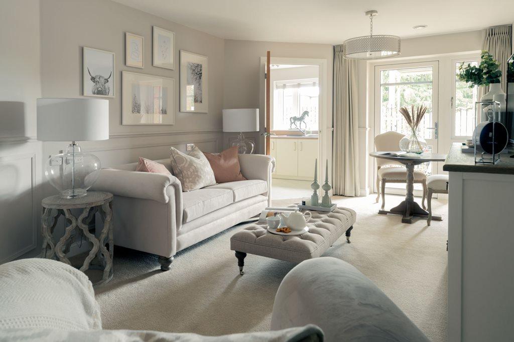 Show home living room