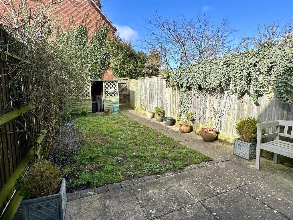 Rear garden