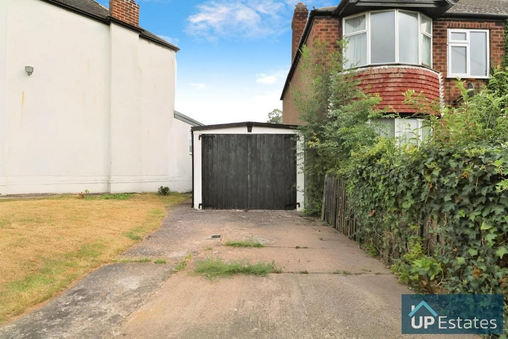 Driveway and Garage