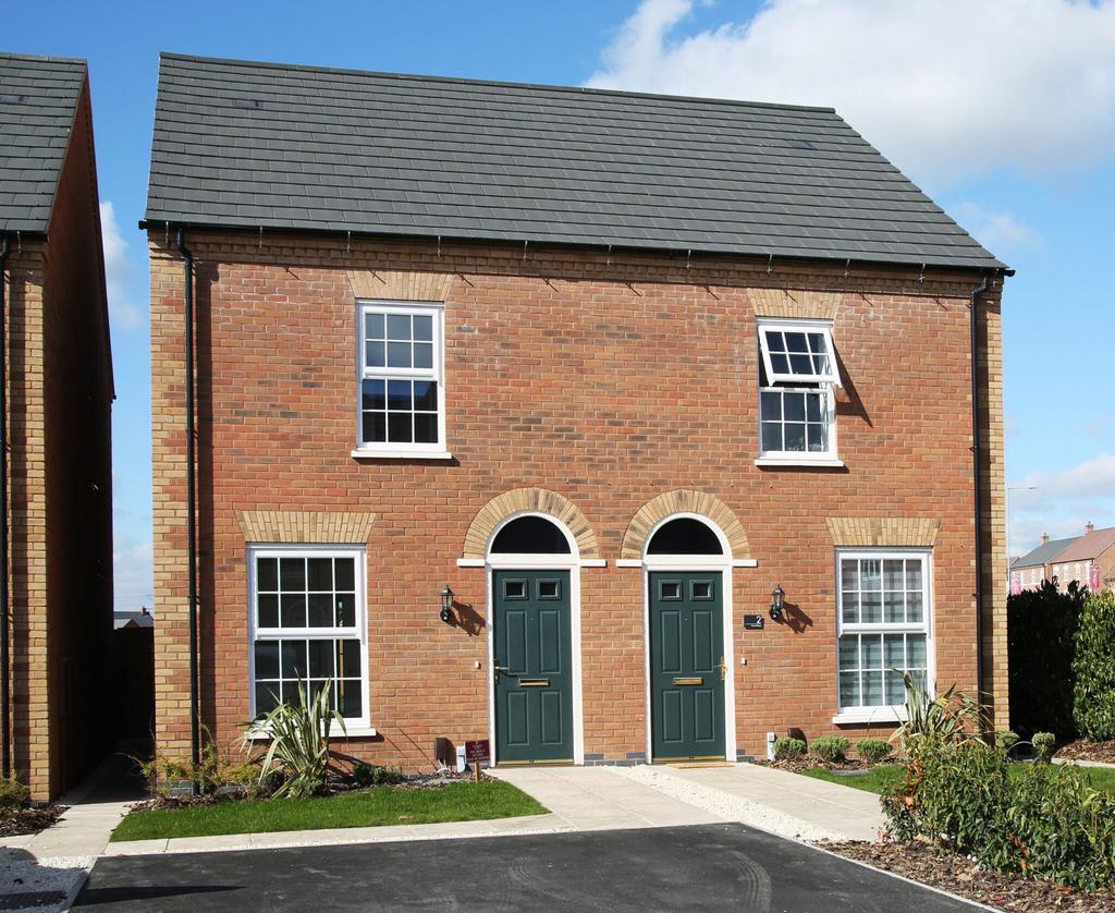 Plot 282, 283, The Dudley I at... 2 bed semi-detached house for sale ...