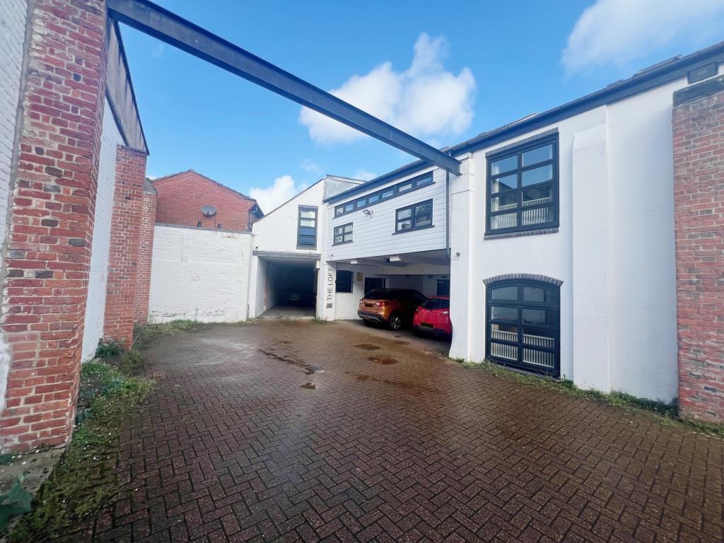 Rear elevation of the property