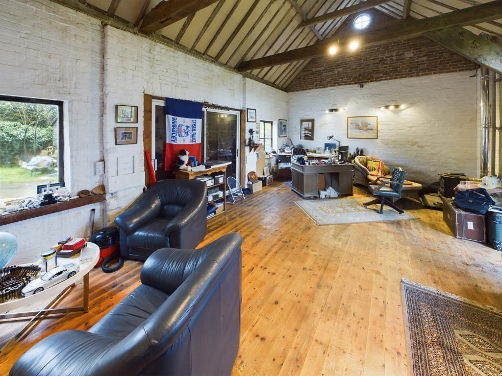 Interior of Barn