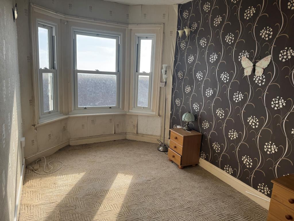 One of the first floor bedrooms