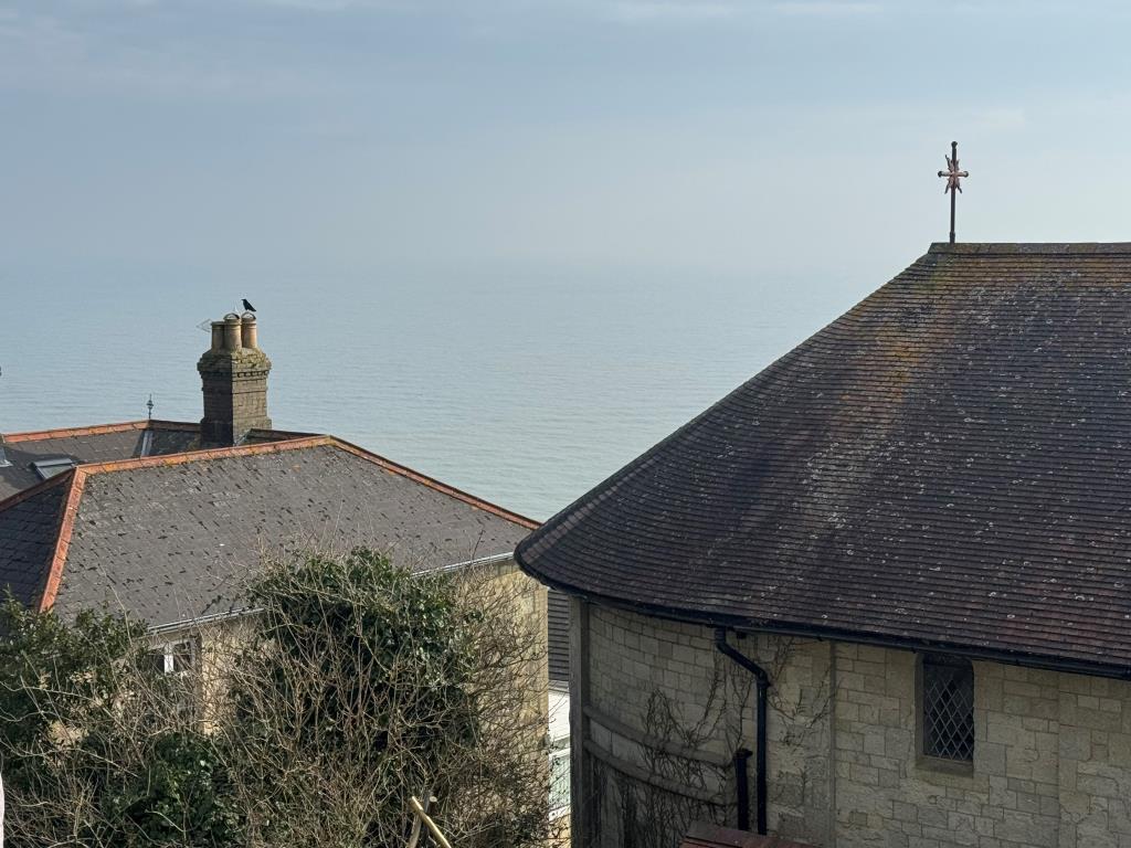 The Sea View over the adjacent church roof
