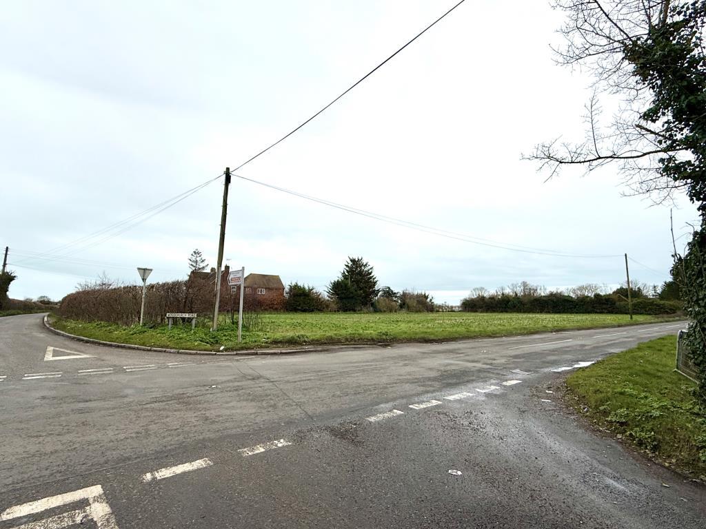View of land from cross roads