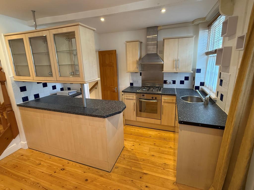 Kitchen with fitted units
