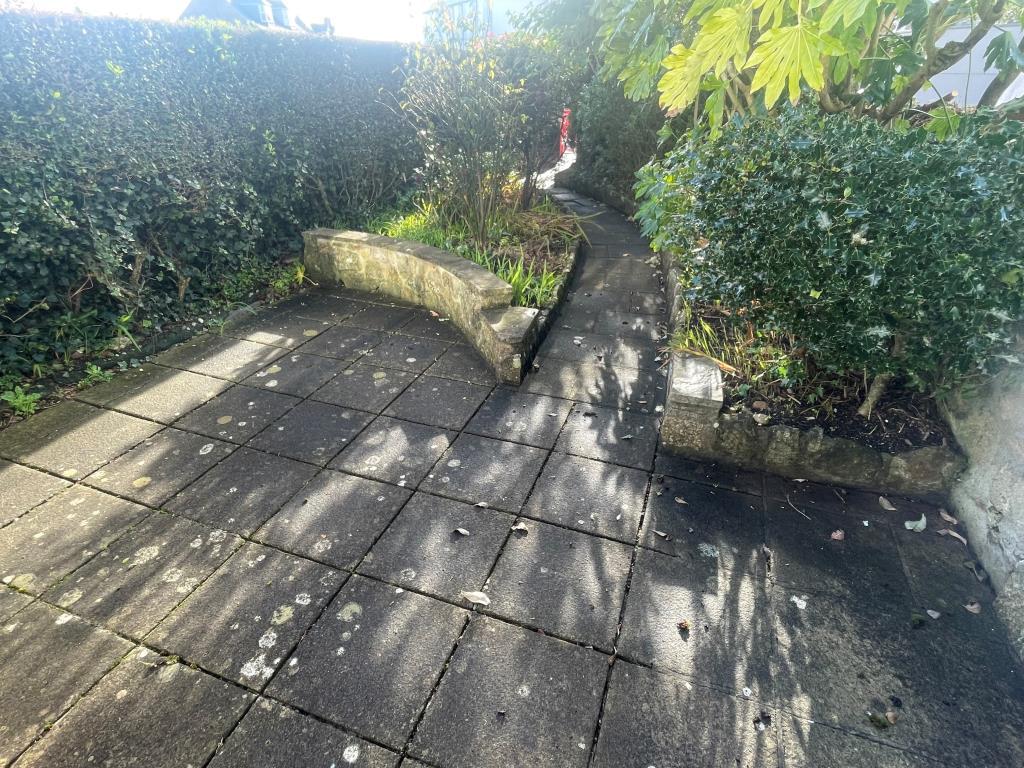 Front garden with patio and pathway