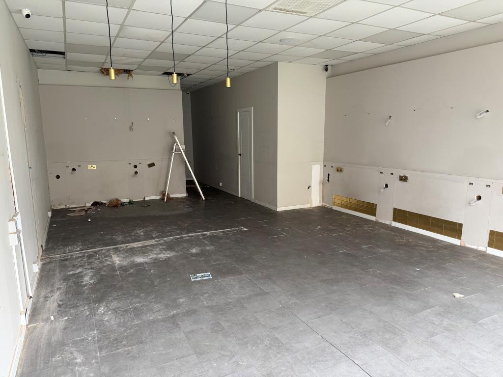 Retail unit from front of shop