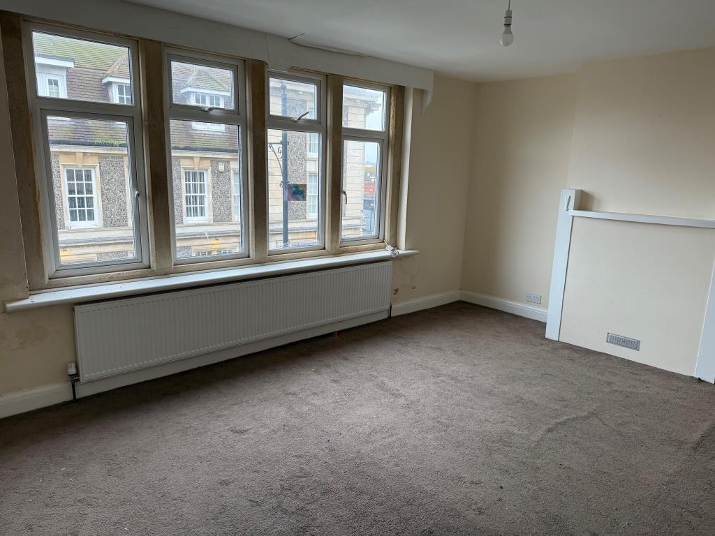 Living room with wiindows overlooking Sutton Park