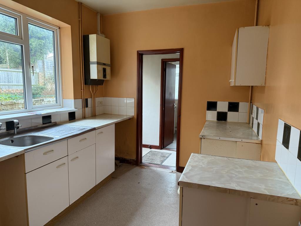 Kitchen with fitted units