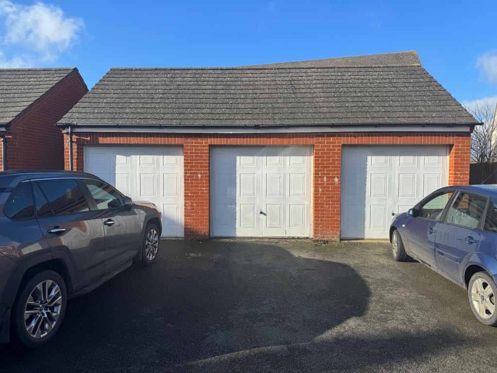 Garage and parking space