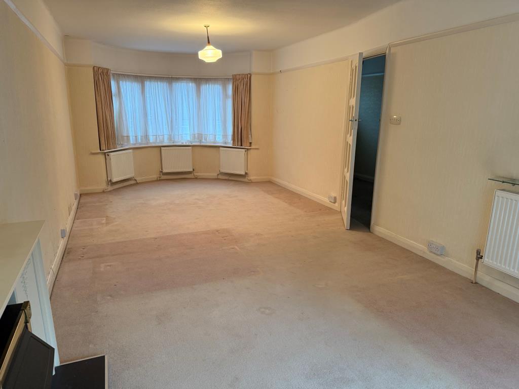 Living room view from rear