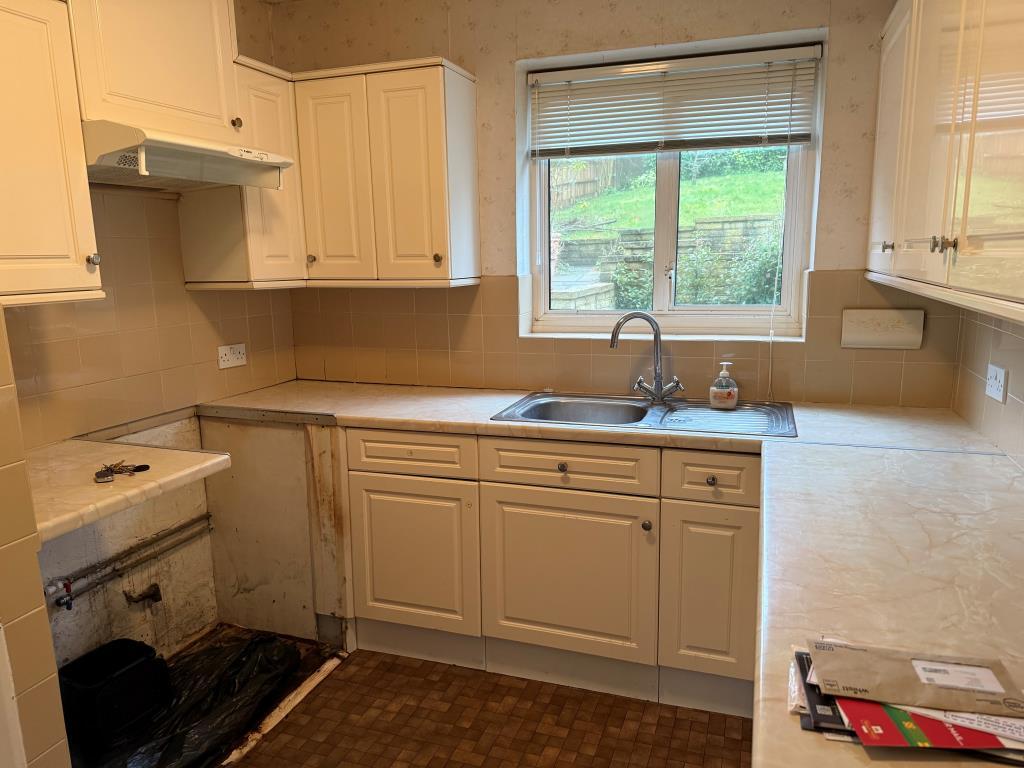 Fittted kitchen with white units