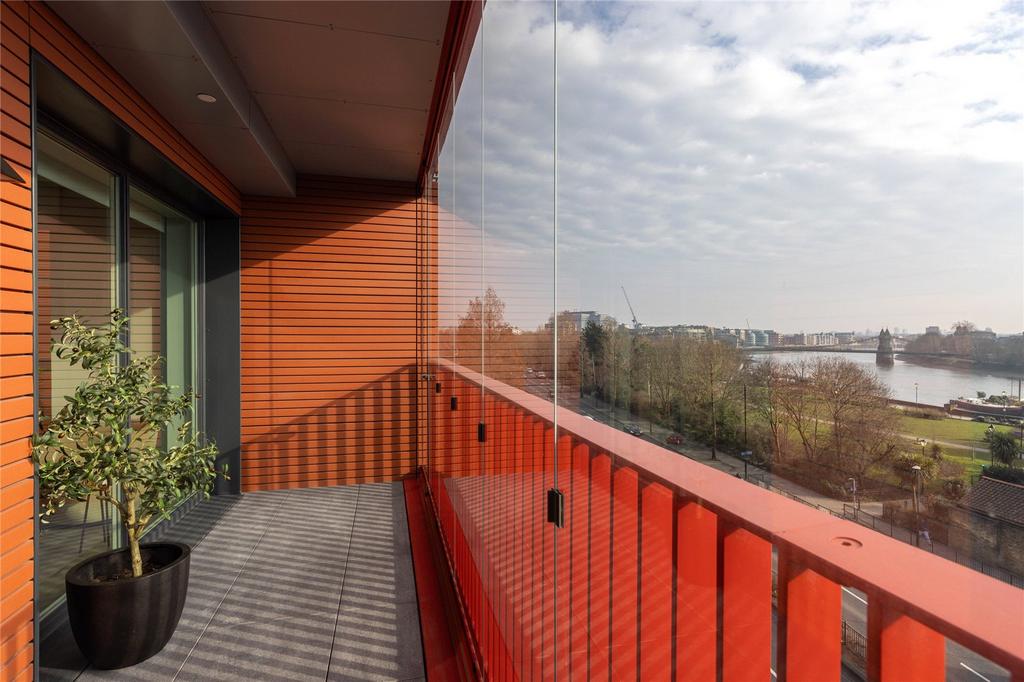 Balcony Over River