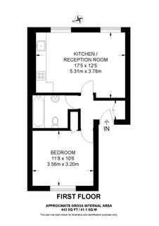 1 bedroom flat for sale, Malvern Road, London, NW6