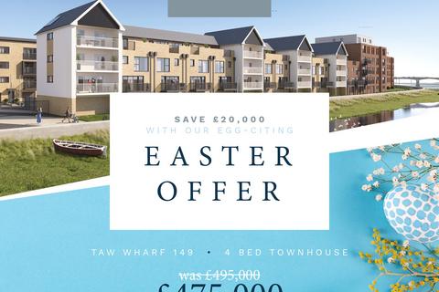 4 bedroom terraced house for sale, Taw Wharf, Sticklepath, Barnstaple, North Devon, EX31