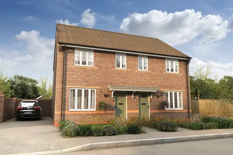 3 bedroom semi-detached house for sale, Plot 421, The Roche  at Wavendon Green, Burney Drive, Wavendon MK17