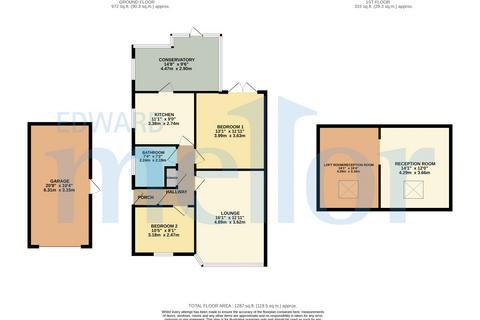 2 bedroom semi-detached bungalow for sale, Patterdale Road, Woodley