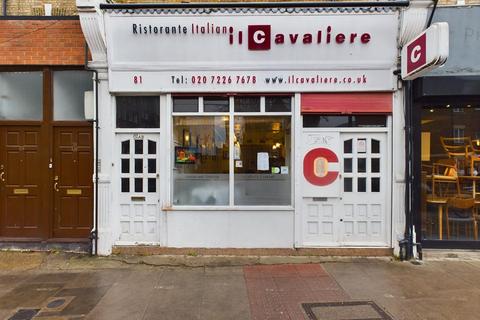 Restaurant for sale, Blackstock Road, London N4