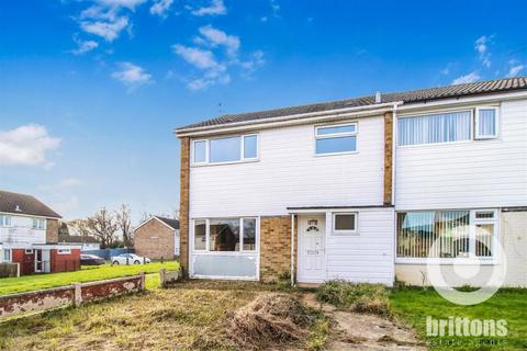 3 bedroom end of terrace house for sale, Eastfields, King's Lynn, Norfolk, PE30 4SF