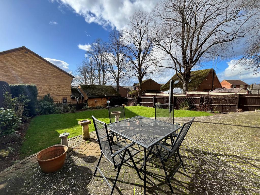 Rear garden