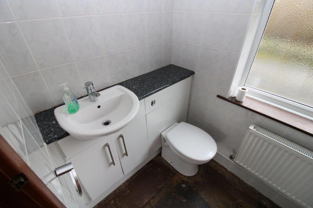 Downstairs shower room