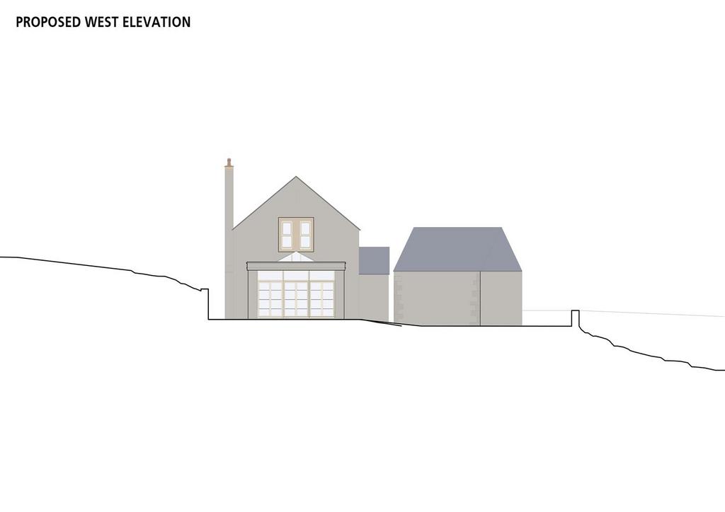 Proposed West Elevation