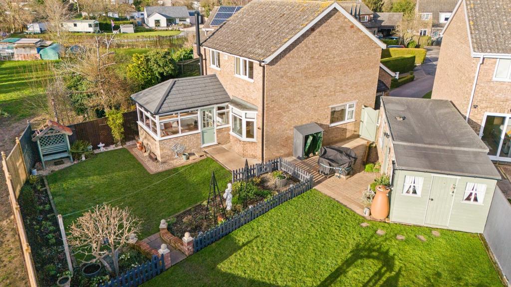 Rear Garden Elevated