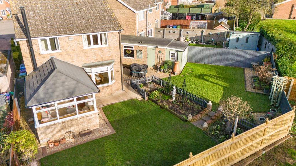 Rear Garden Elevated
