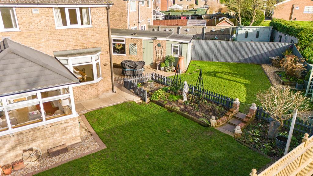 Rear Garden Elevated