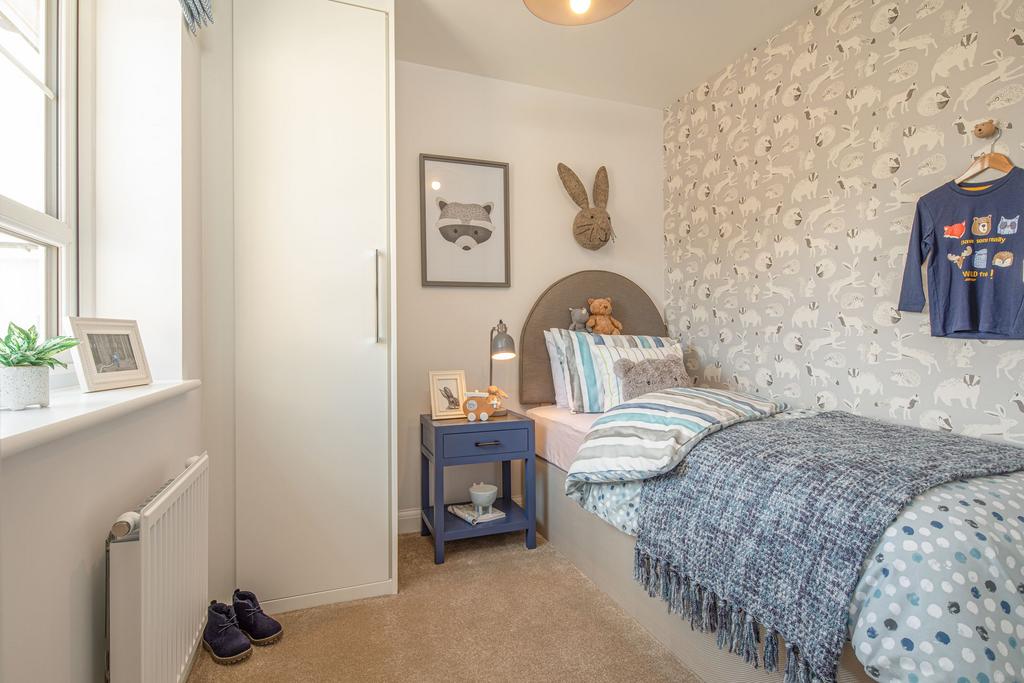 Single bedroom in the Alderney 4 bedroom home
