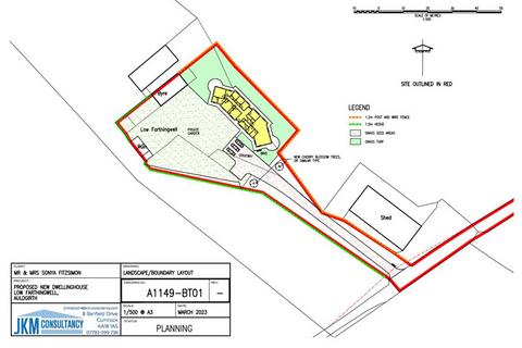 Plot for sale, Coldside Road, Auldgirth DG2