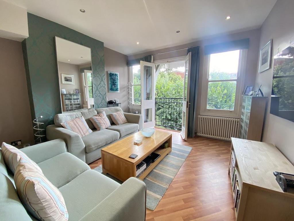 Open plan living dining room + lobby area