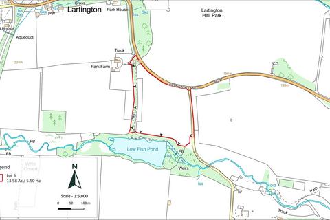 Land for sale, Lartington, Barnard Castle, County Durham, DL12