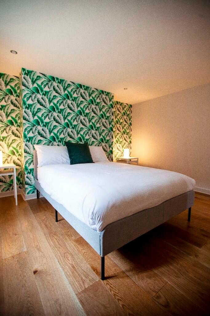 A spacious and beautifully decorated large doub...