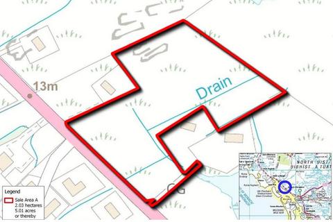 Land for sale, Claddach Kirkibost, Isle of North Uist HS6