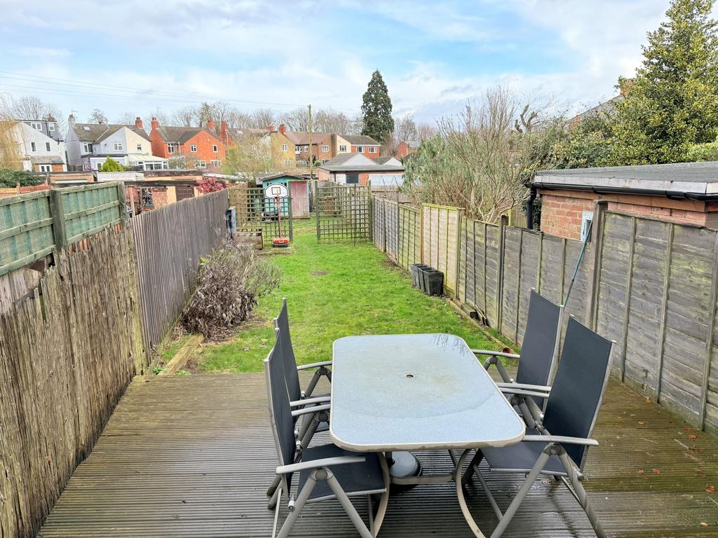 Rear garden